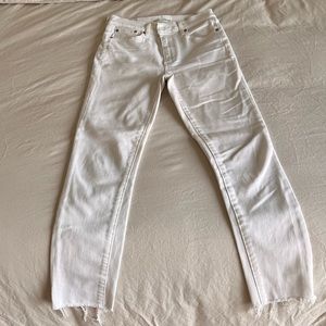 Aritzia White Jeans